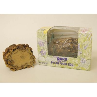 Caramel Pecan Fudge Egg