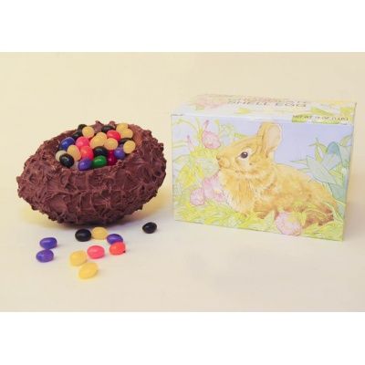 Chocolate Shell Egg filled with Jelly Beans