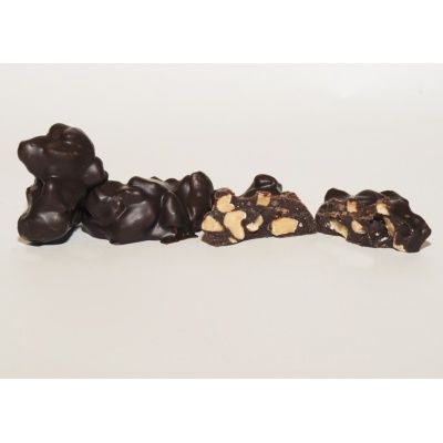 Dark Chocolate Peanut Clusters